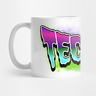 TECHNO  - Toxic Slime (pink/purple/lime) Mug